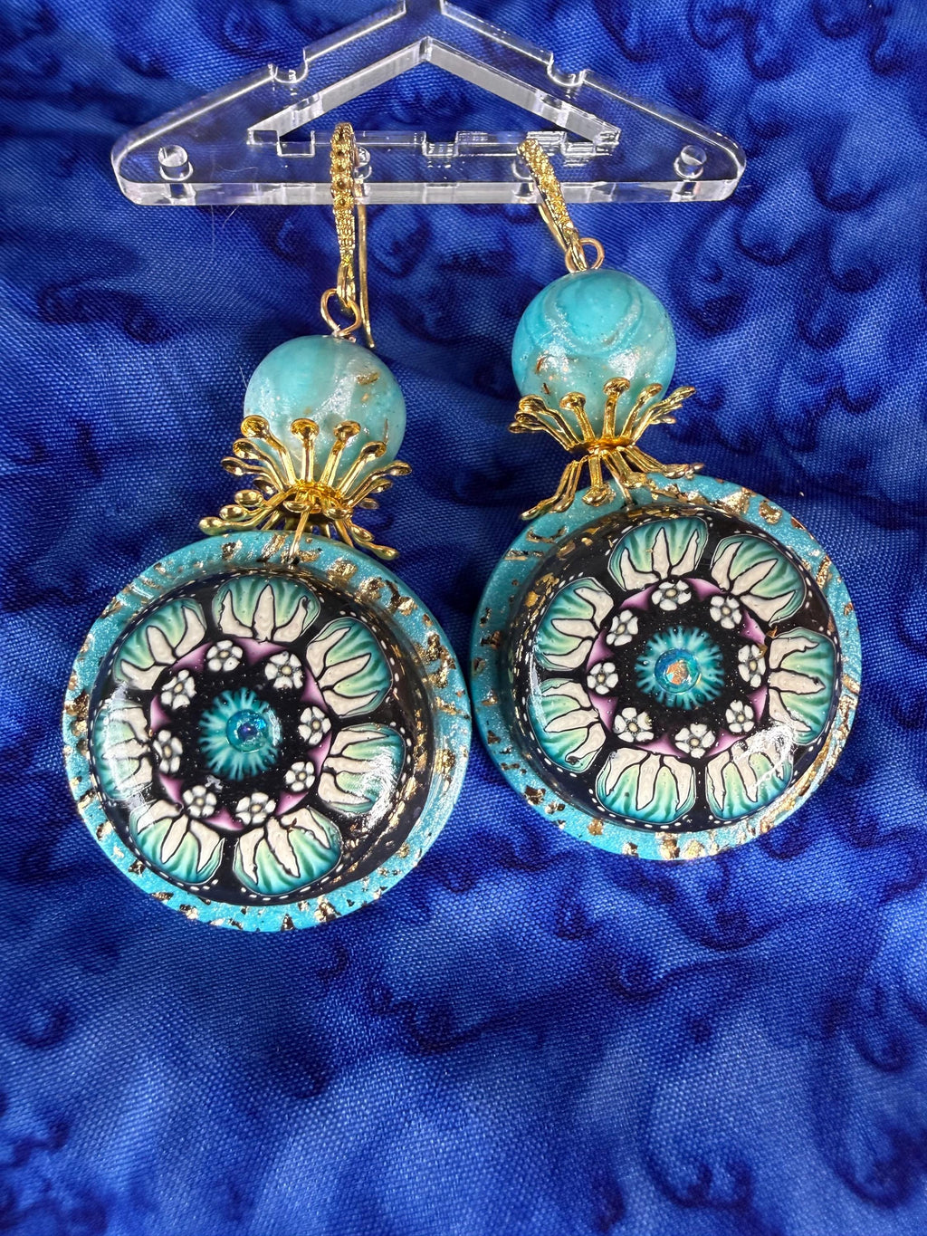 Fantasy Rose Earrings