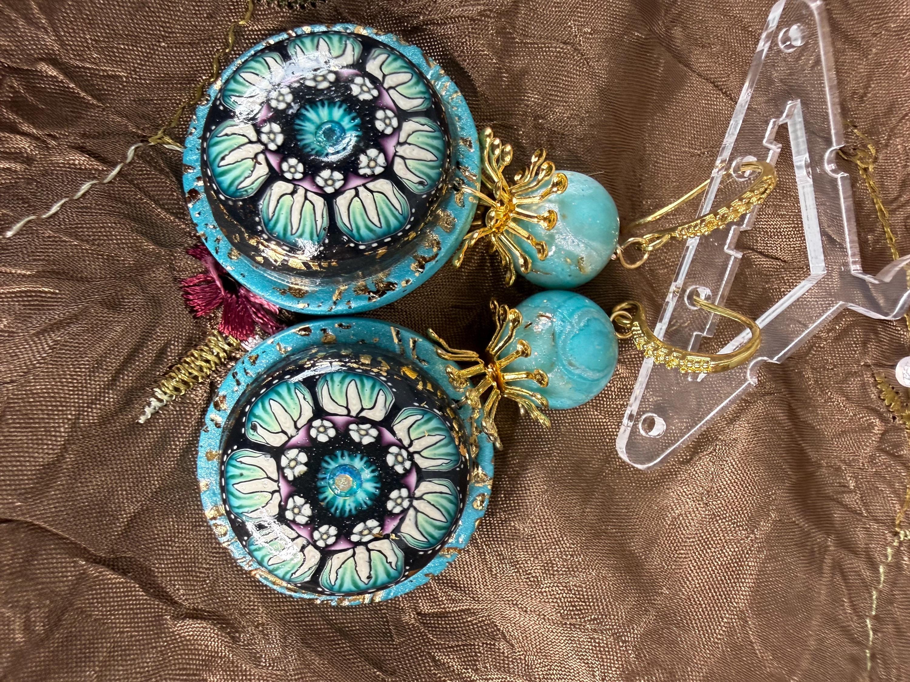 Fantasy Rose Earrings